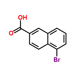 5-Bromo-2-naphthoic acid Structure