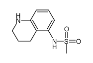 N-(1,2,3,4-tetrahydroquinolin-5-yl)methanesulfonamide Structure