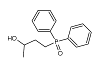 (4-diphenylphosphinoyl)-2-butanol Structure
