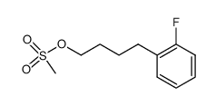 4-(2-fluorophenyl)butyl methanesulfonate Structure