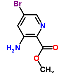 Methyl 3-amino-5-bromopicolinate structure