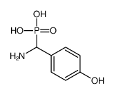 [amino-(4-hydroxyphenyl)methyl]phosphonic acid Structure