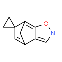 Spiro[cyclopropane-1,6(2H)-[4,7]methano[1,2]benzisoxazole] (9CI)结构式