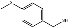 [4-(methylsulfanyl)phenyl]methanethiol structure