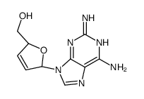 2,6-diaminopurine 2',3'-didehydro-2',3'-dideoxyriboside picture