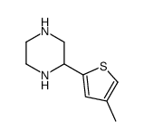 Piperazine, 2-(4-methyl-2-thienyl)- (9CI) Structure