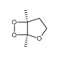 1,5-Dimethyl-2,6,7-trioxabicyclo[3.2.0]heptane结构式