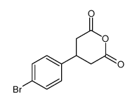 4-(4-bromophenyl)oxane-2,6-dione结构式