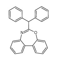 6-diphenylmethyldibenz[d,f]-1,3-oxazepine Structure