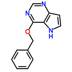 4-(Benzyloxy)-5H-pyrrolo[3,2-d]pyrimidine Structure