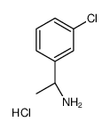 (R)-1-(3-CHLOROPHENYL)ETHANAMINE-HCl Structure