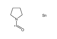 pyrrolidin-1-yl(trimethylstannyl)methanone结构式