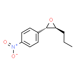 (2R,3R)-2-(4-nitrophenyl)-3-propyl-oxirane结构式