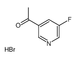 1-(5-fluoropyridin-3-yl)ethanone,hydrobromide结构式