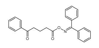1-(((diphenylmethylene)amino)oxy)-5-phenylpentane-1,5-dione结构式