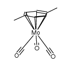 η6-para-xylene molybdenum(0) tricarbonyl Structure