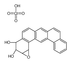 Dibenz(a,j)anthracene trans-3,4-diol-syn-1,2-epoxide,compd. with perchloric acid结构式