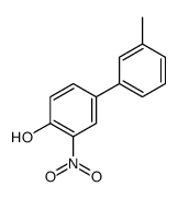 4-(3-methylphenyl)-2-nitrophenol结构式