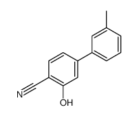 2-hydroxy-4-(3-methylphenyl)benzonitrile结构式