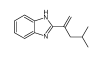 Benzimidazole, 2-(1-isobutylvinyl)- (8CI) Structure