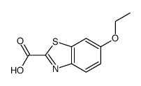 6-Ethoxy-1,3-benzothiazole-2-carboxylic acid Structure