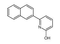 6-naphthalen-2-yl-1H-pyridin-2-one结构式