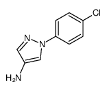 1-(4-chlorophenyl)pyrazol-4-amine Structure