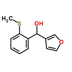 3-Furyl[2-(methylsulfanyl)phenyl]methanol Structure
