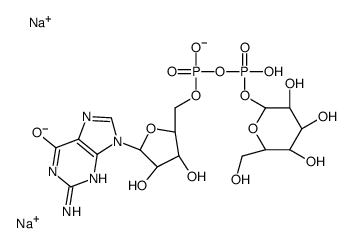 GDP-​α-D-​mannose disodium Structure