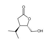 D-erythro-Pentonic acid, 2,3-dideoxy-3-(1-methylethyl)-, gamma-lactone (9CI) structure