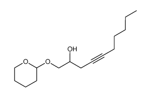 (RS)-1-(tetrahydropyran-2-yloxy)-4-decyne-2-ol Structure