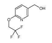 (6-(2,2,2-Trifluoroethoxy)pyridin-3-yl)methanol结构式