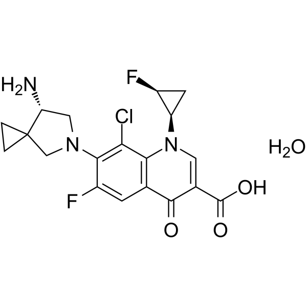 Sitafloxacin结构式