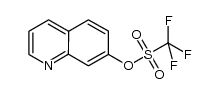 7-quinolinyl trifluoromethanesulfonate结构式