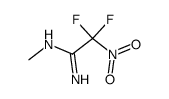 Acetamidine,2,2-difluoro-N-methyl-2-nitro- (7CI,8CI)结构式