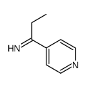 1-pyridin-4-ylpropan-1-imine Structure