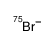 bromine-76(1-)结构式