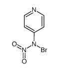 4-(N-bromo-N-nitro)aminopyridine结构式