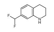 7-(Difluoromethyl)-1,2,3,4-Tetrahydroquinoline Structure