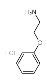2-phenoxyethanamine,hydrochloride Structure