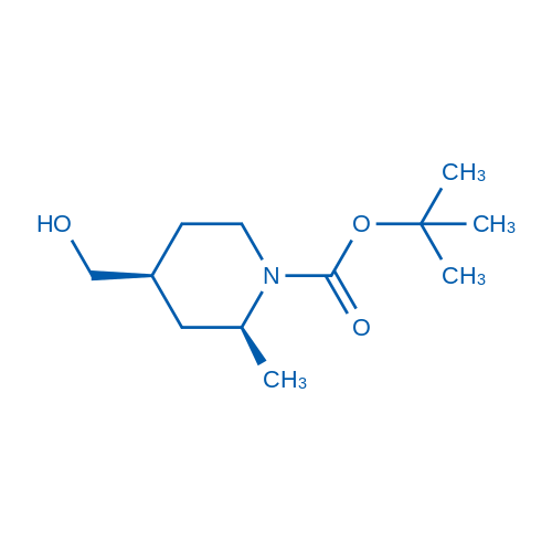 tert-Butyl (2S,4S)-4-(hydroxymethyl)-2-methylpiperidine-1-carboxylate picture