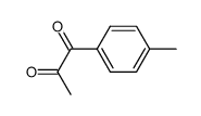 1-(4-methylphenyl)-1,2-propanedione结构式