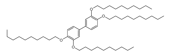 1,2-didecoxy-4-(3,4-didecoxyphenyl)benzene结构式