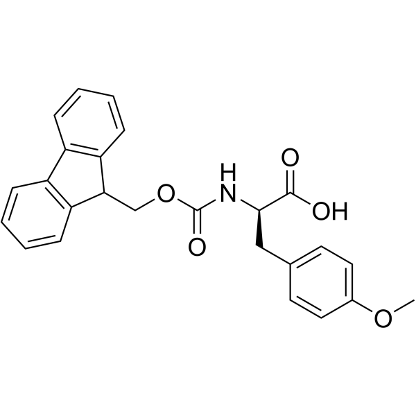 Fmoc-D-phe(4-OCH3)-OH structure