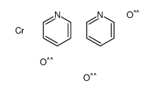 trioxobis(pyridine)chromium Structure