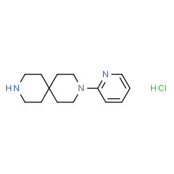3-(Pyridin-2-yl)-3,9-diazaspiro[5.5]undecane hydrochloride Structure