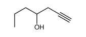6-Heptyne-4-ol结构式