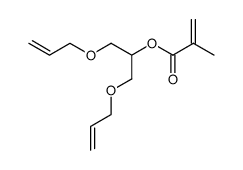 2-Methyl-acrylic acid 2-allyloxy-1-allyloxymethyl-ethyl ester结构式