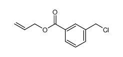 3-chloromethyl-benzoic acid allyl ester Structure