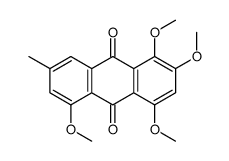 1,2,4,5-Tetramethoxy-7-methyl-9,10-anthracenedione picture